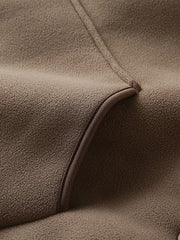 サーマルフリース フード付き ベスト