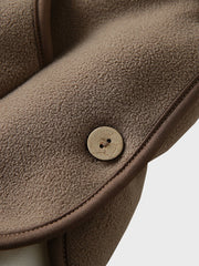 サーマルフリース フード付き ベスト