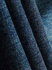 ウォッシュド ストレートデニムパンツ