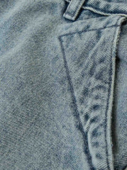 ウォッシュド加工 デニムパンツ