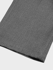 ウール混ワイドスラックス