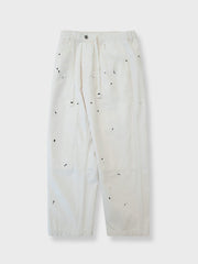 アーティスティックスプラッターペイント コットンスラックス