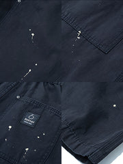 アーティスティックスプラッターペイント コットンスラックス