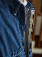 クラシック デニム ウォッシュ シャツ