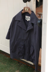 キューバカラーワイドフィットポケットシャツ