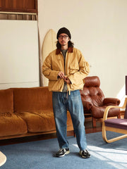 コーデュロイ襟 フィッシングジャケット