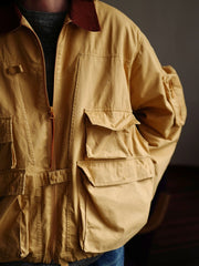 コーデュロイ襟 フィッシングジャケット