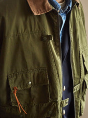 コーデュロイ襟 フィッシングジャケット