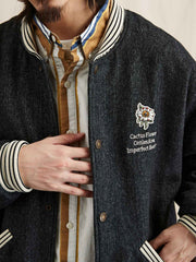 ウール ベースボールカラー ファラオコート