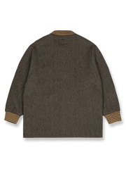 ウール ベースボールカラー ファラオコート