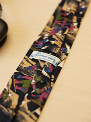 クロスカントリースキー シルクネクタイ