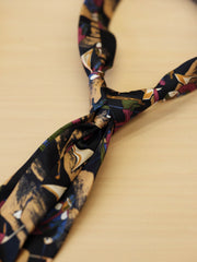 クロスカントリースキー シルクネクタイ