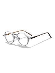 メガネのキーホールブリッジとべっ甲色テンプルの詳細