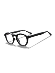 メガネのキーホールブリッジとテンプルの詳細