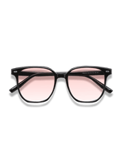 グリーンフレームブラウンレンズサングラス正面展示