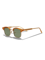 サングラスのノーズパッドとテンプルのディテール特写