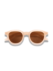 オリーブグリーンヴィンテージサングラスの正面展示