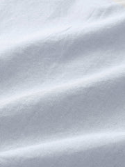 ウォッシュ加工カシューナッツフラワー刺繍オックスフォードシャツ