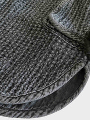 ウォッシュドブラック 脱色デザイン シャツジャケット