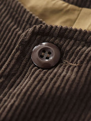 コーデュロイ 多ポケット ベスト