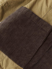 コーデュロイ 多ポケット ベスト