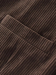 コーデュロイ 多ポケット ベスト