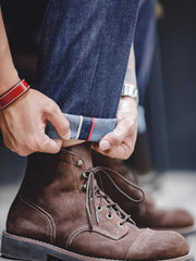 「ソルト&ペッパー」赤耳 デニム パンツ