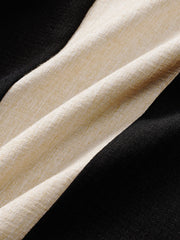 異素材コンビ キューバカラー 半袖シャツ