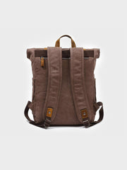 キャンバス&レザーストラップ バック