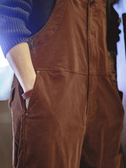 コットンコーデュロイ オーバーオール