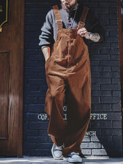 コットンコーデュロイ オーバーオール