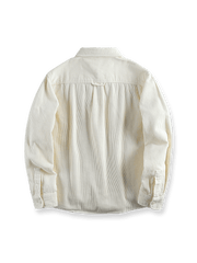 製品画像: アメリカンヴィンテージコーデュロイワークシャツジャケットの正面展示
詳細画像: ワークポケットとコーデュロイのディテール展示