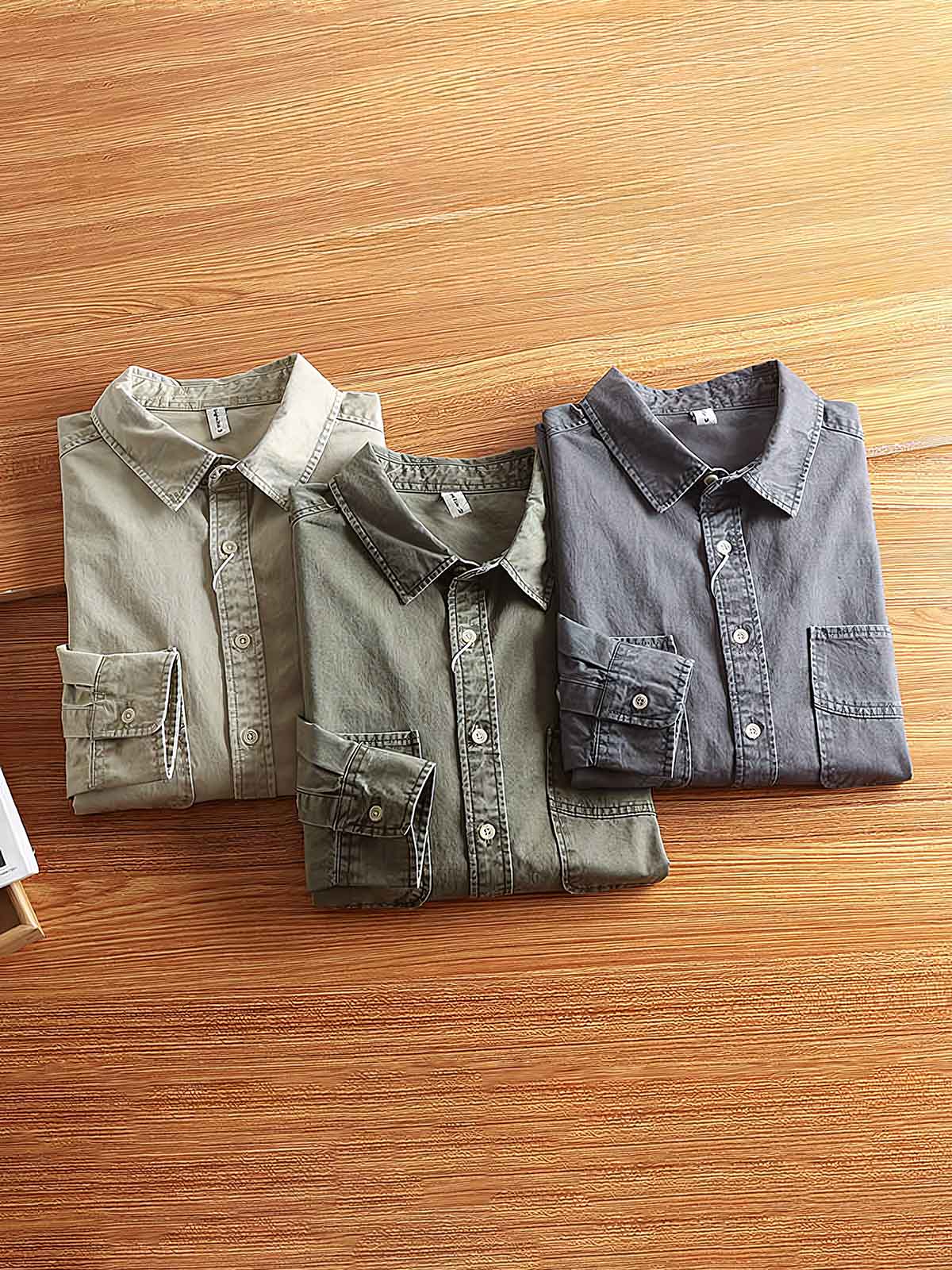 製品画像: アメカジ長袖シャツの全体画像