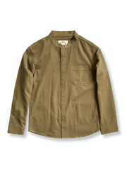 製品画像: シングルサイドポケット立襟シャツの全体画像