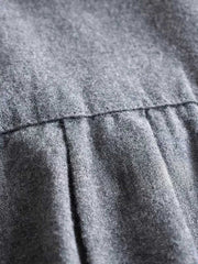 ウォッシュドブロンズ長袖シャツ