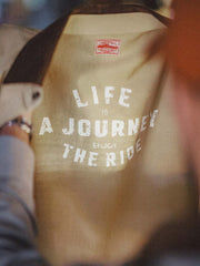 コーデュロイ襟 ワークシャツ