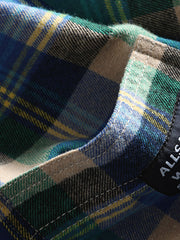 アメカジ チェック柄 コットン 長袖シャツ