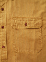 クラシック アメリカン レトロ ヘビー フィッシュボーン柄 ワークシャツ