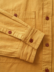 クラシック アメリカン レトロ ヘビー フィッシュボーン柄 ワークシャツ