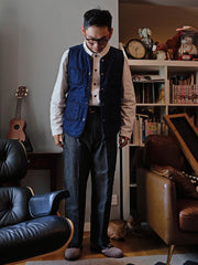 「ウェストコースト」背中刺繍 長袖シャツ