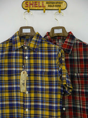 アメリカンウエスタンチェックワークシャツ