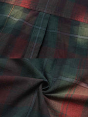 詳細画像: タイダイウォッシュのディテールとホーンボタンのデザイン