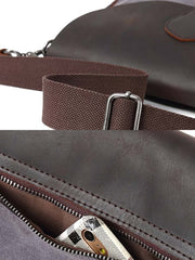 オイルワックス キャンバス ショルダーバッグ