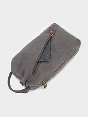 キャンバス+牛革 メッセンジャーバッグ