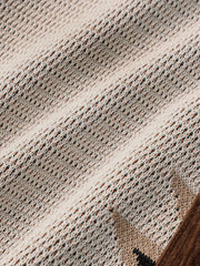 インターシャ編み ショートパンツ