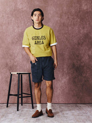 ウォッシュドヴィンテージヘリンボーン ショートパンツ