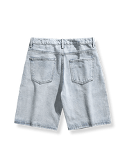 ウォッシュカジュアルデニムショーツ