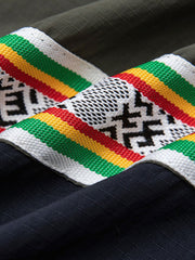 エスニック柄テープショートパンツ