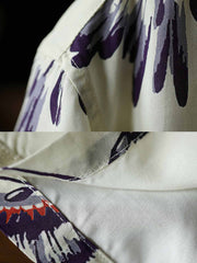 カジキマグロ プリントハワイアンシャツ