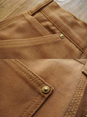 クラシックキャンバスログワークパンツ